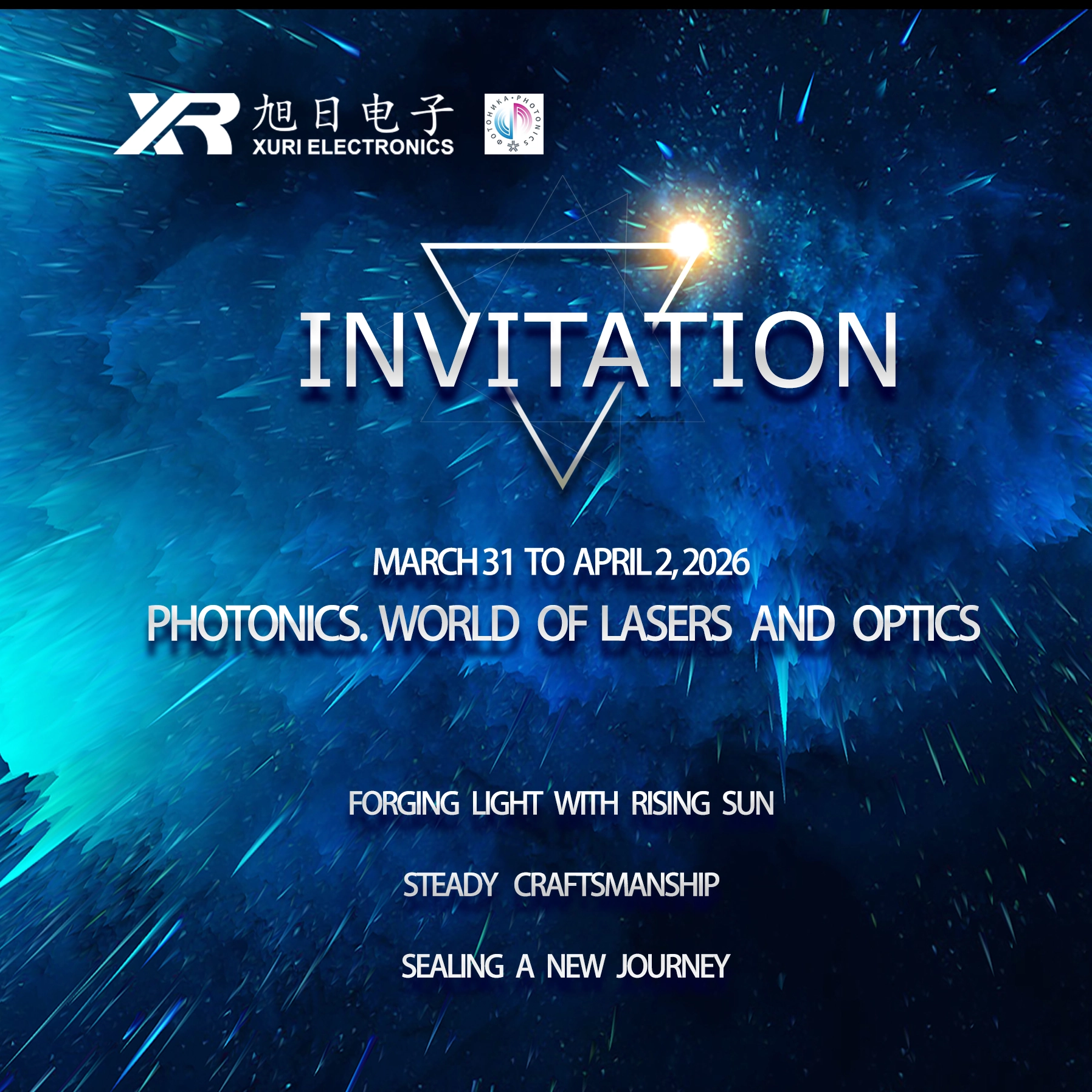 PHOTONICS. WORLD OF LASERS AND OPTICS 2026 –  Visit Rizhao Xuri at Booth [2C163]